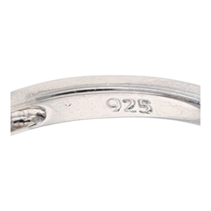 Sterling Silver Synthetic Sapphire Fashion Ring