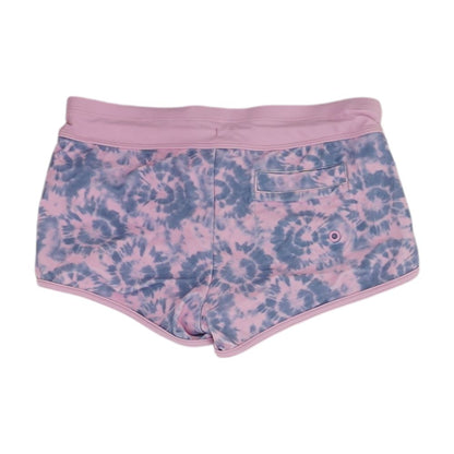 Blue Tie Dye Active Shorts