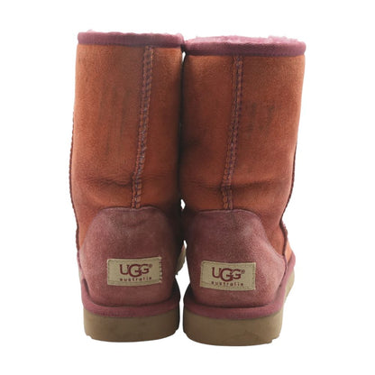 Red Winter Boots