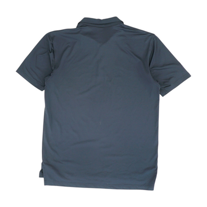 Navy Solid Short Sleeve Polo
