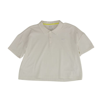 White Solid Polo