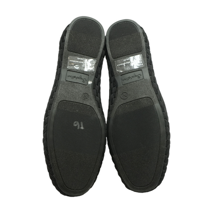 Black Slip-On Flats