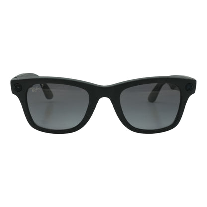 Black Wayfarer Smart Glasses
