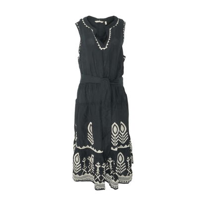 Black Plus Midi Dress
