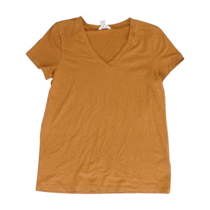 Rust V Neck T-Shirt