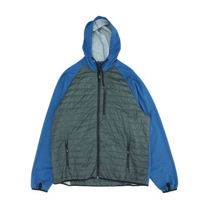 Charcoal Color Block Lightweight Jacket