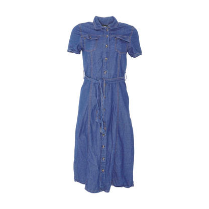 Navy Midi Dress
