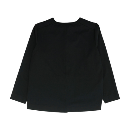 Black Solid Jacket