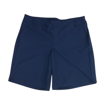 Navy Solid Active Shorts