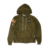 Olive Green Bay Packers Solid Hoodie Pullover