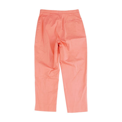 Pink Solid Capri Pants