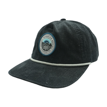 Black Quick Silver Ballcap Hat