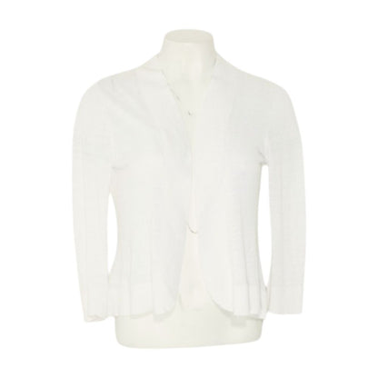 White Cardigan Sweater
