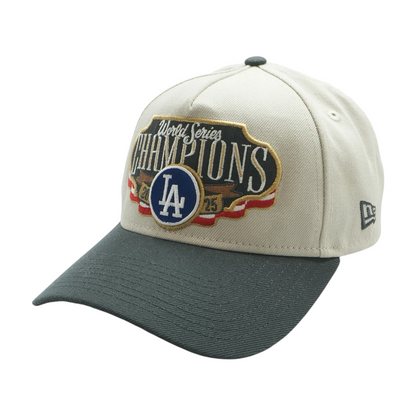 Beige Los Angeles Dodgers 2025 World Series Champions Ballcap Hat