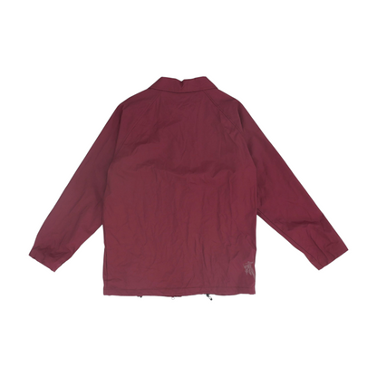 Burgundy Solid Jacket