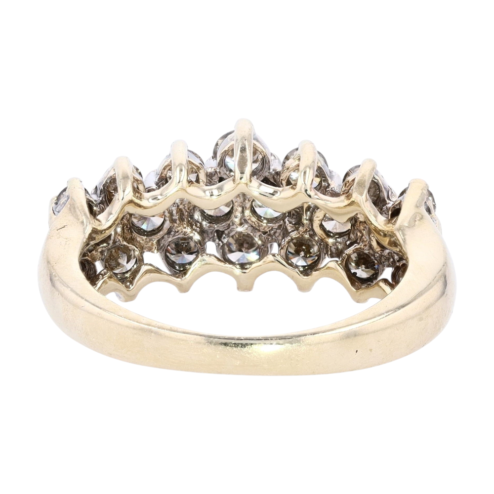 1 ctw 10K Yellow Gold Diamond Fashion Ring