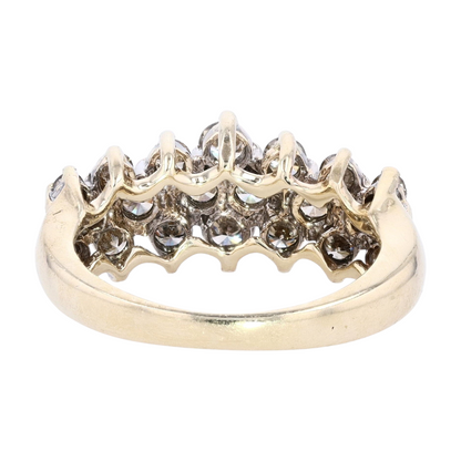 1 ctw 10K Yellow Gold Diamond Fashion Ring