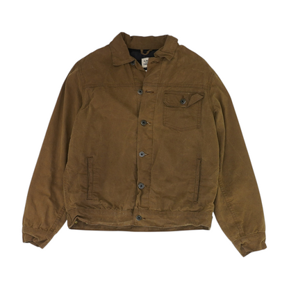 Brown Solid Jacket