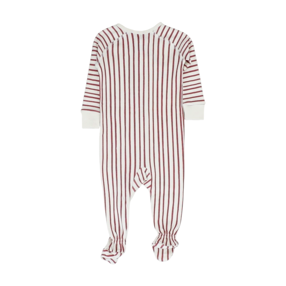Red Striped One-Piece