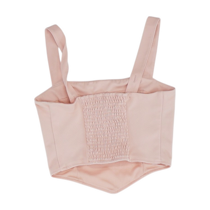 Pink Cropped Blouse