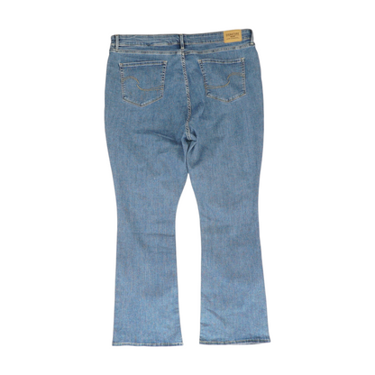 Blue Bootcut Jeans