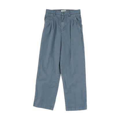 Blue Solid Chino Pants