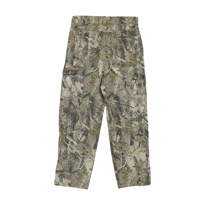Gray Camo Loose Jeans