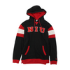 Black Northern Illinois University Huskies Color Block Hoodie Pullover