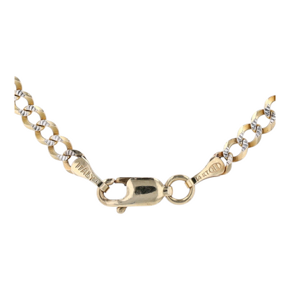 14K Two-Tone Gold Chain Necklace