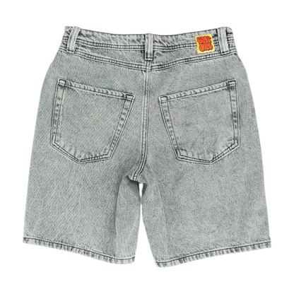 Gray Denim Shorts