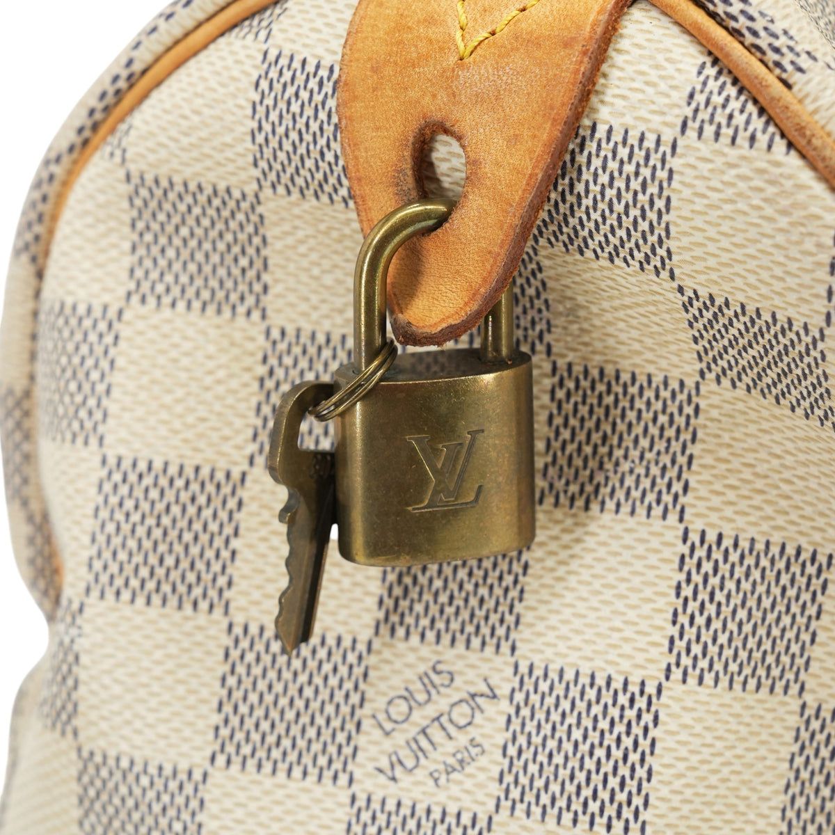 Cream Speedy 25 Handbag
