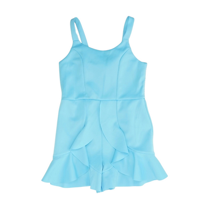 Blue Sleeveless One-Piece