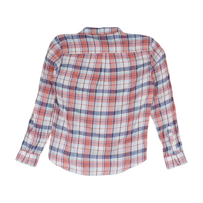 Multi Plaid Flannel Button Down