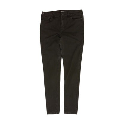 Black High Rise Skinny Leg Jeans