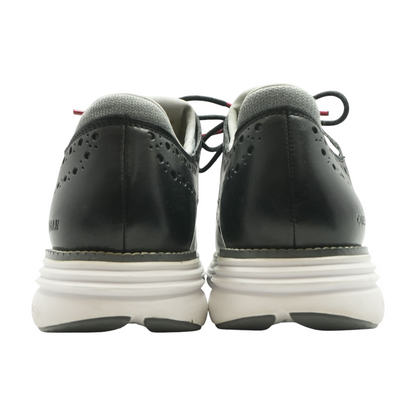 Black Lace-Up Casual Shoes