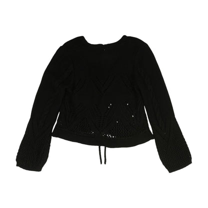 Black Cardigan Sweater
