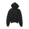 Black Solid Hoodie Pullover