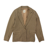 Tan Check Blazer