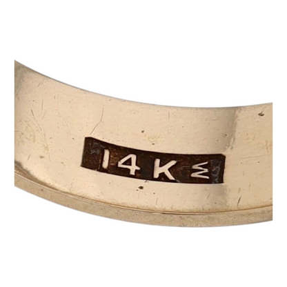 14K Yellow Gold Band
