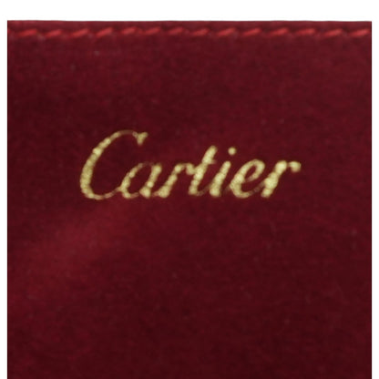 Red Suede Travel Jewelry Pouch