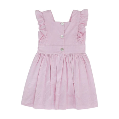 Pink Embroidery Detail Dress