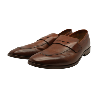 Brown Slip-On Dress Shoes