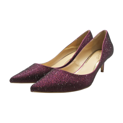 Burgundy Pump Heels