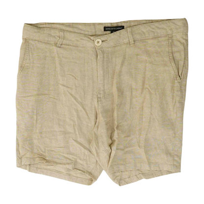 Beige Casual Shorts
