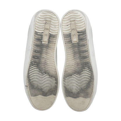 Gray Lace Up Casual Shoes