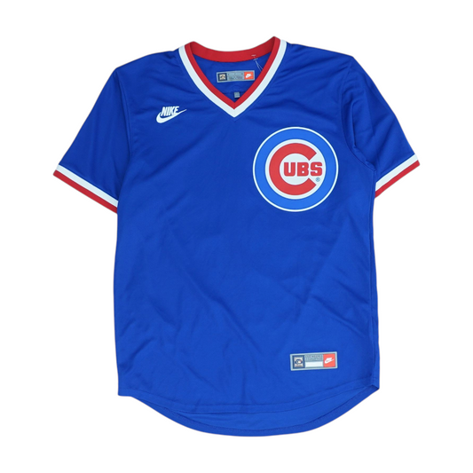 Men's Blue Chicago Cubs Short Sleeve Jersey