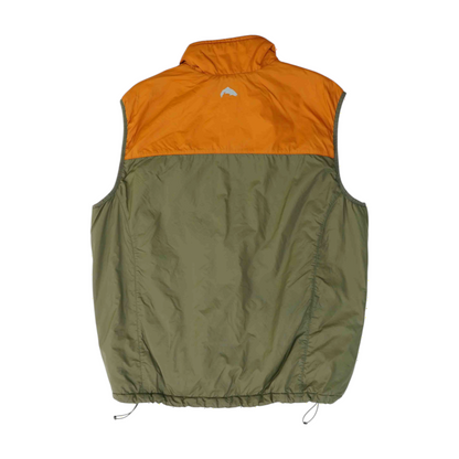 Green Color Block Vest