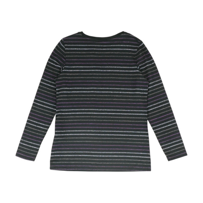 Black Striped Blouse