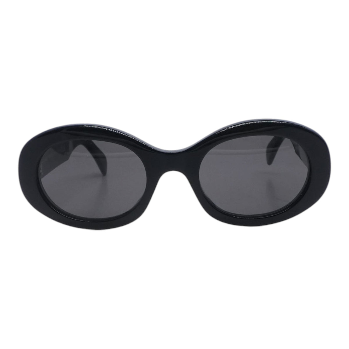 Black CL40194U Oval Sunglasses