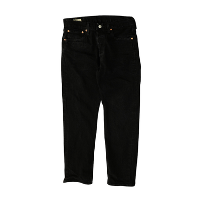 501 Black Straight Jeans